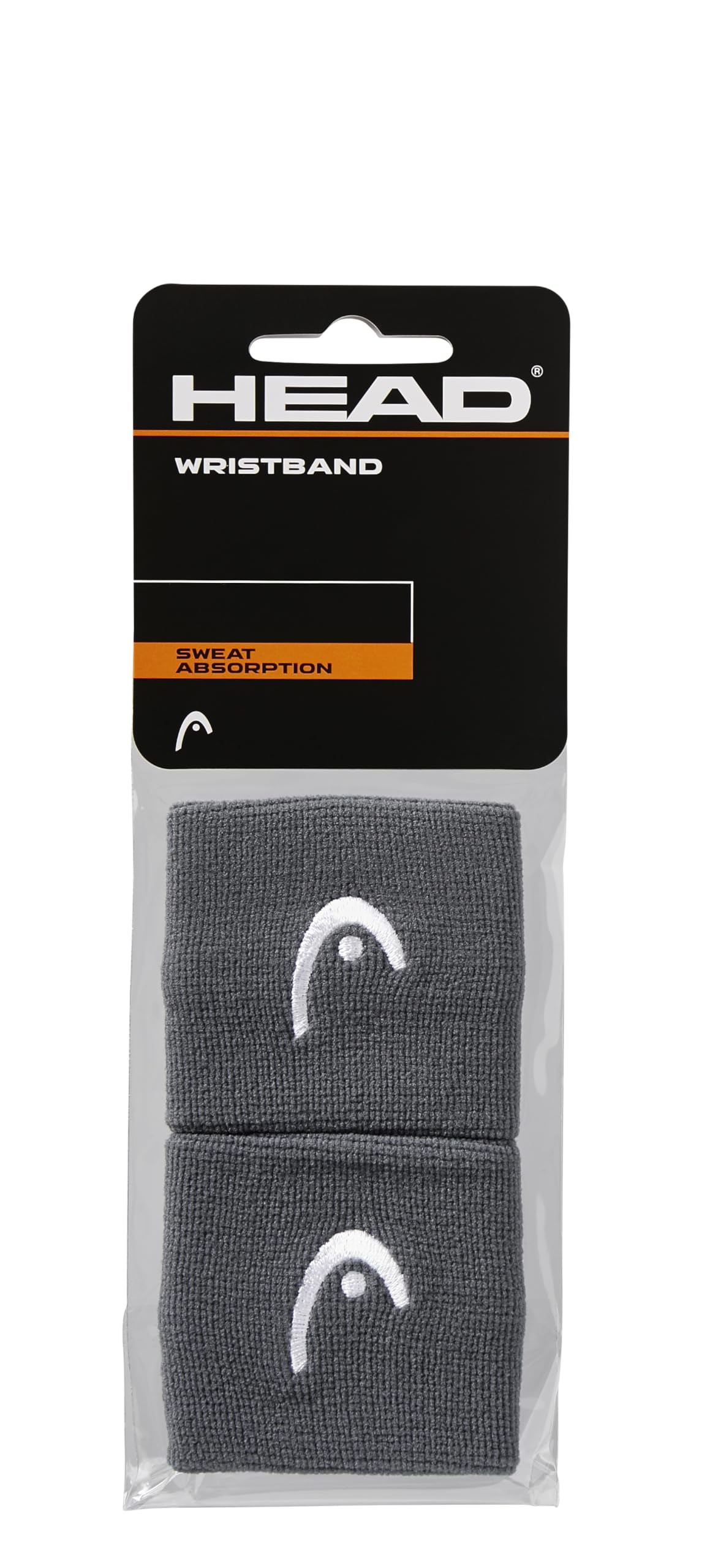 HEAD Wristband 2.5 Inch Anthracite