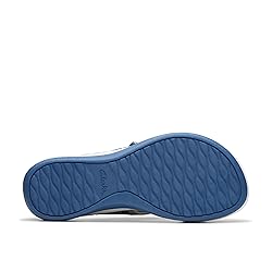 Clarks Women's Arla Wave Slide Sandal, Blue