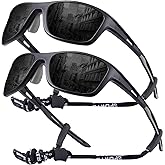 SKYWAY Polarized Sports Sunglasses for Men Women Wrap Around Sports Glasses Baseball Running Cycling UV402 Protection