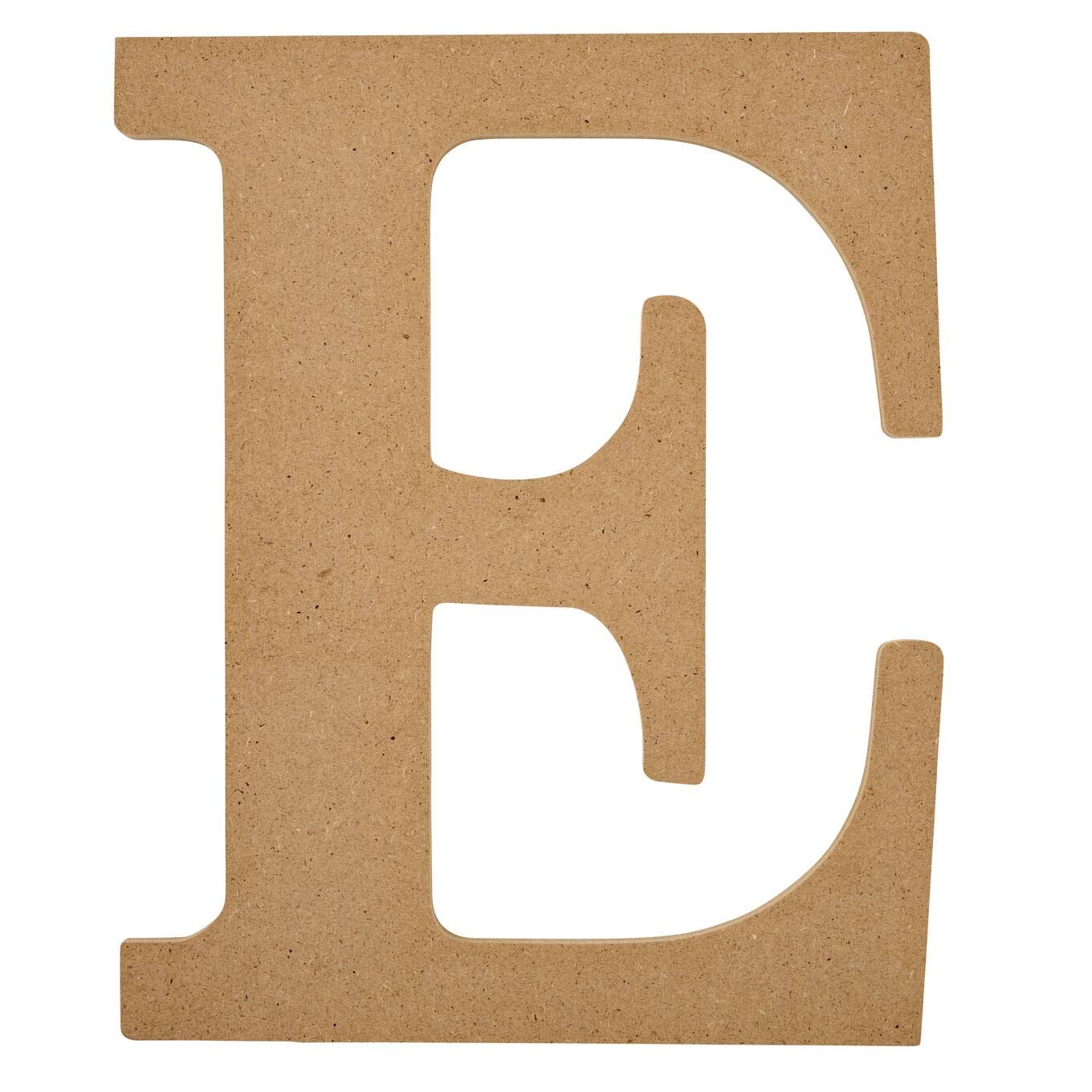 Photo 1 of Plaid Wood Unfinished Letter, 8" Wooden Surface Perfect for DIY Arts and Crafts Projects, 63584, 8 inch