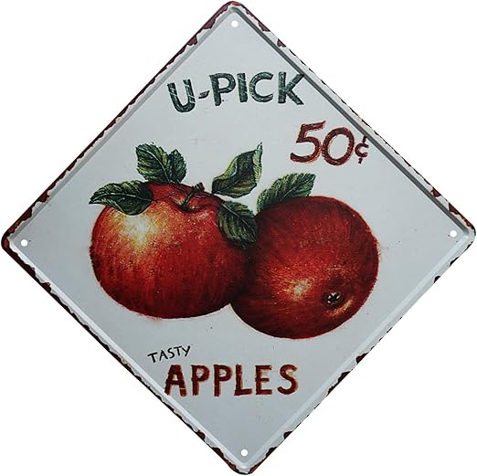 Amazon Com Tisoso Fresh Fruit Tasty Apples 5 Cents Vintage