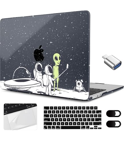 Hülle Für MacBook Air 15 Zoll (2023/2024) – Hartschale Mit Tastaturabdeckung & Aufkleber