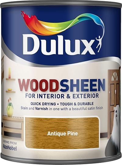 Dulux Woodsheen Antique Pine 750ml Interior Exterior Wood Paint