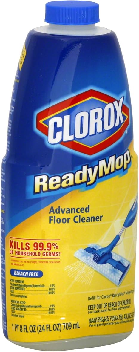 Amazon Com Clorox Readymop Advanced Floor Cleaner Refill 24 Oz Bottle Home Kitchen
