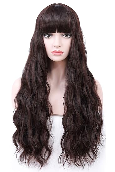 amazon wig with bangs