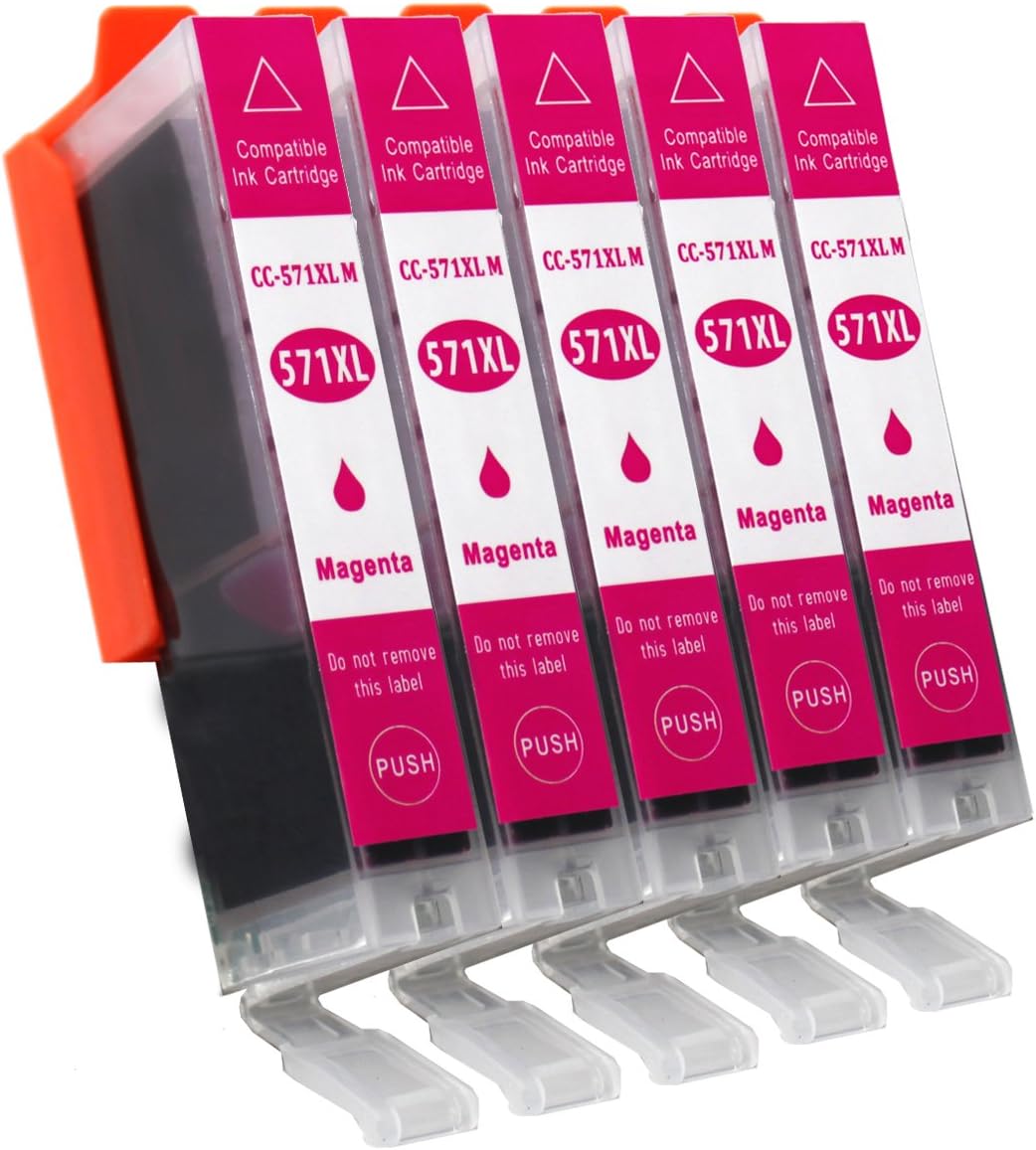 Cartucce Canon 575 576 XL 10 Cartucce Compatibili Per Stampanti Canon Pixma MG6800 MG6850 MG6851 MG6852 MG6853 Con Chip Ricariche Stampante Mg6850 Serie