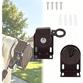 Coolaroo Replacement Mounting Brackets for Outdoor Roller Shade,Brown | Universal Replacement Parts for Indoor &amp; Outdoor Roller Shades, Roller Blinds, Cordless Crank Kit