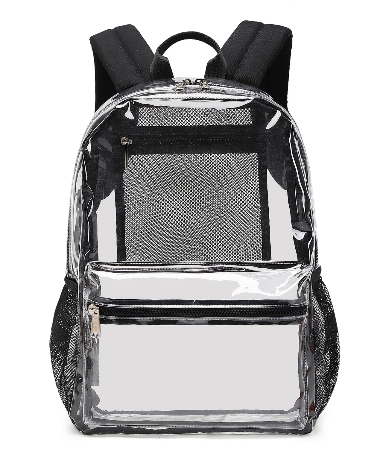 Heavy Duty Clear Backpack for School Transparent Clear Bookbag - Main Image