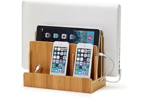 Great Useful Stuff G.U.S. Multi-Device Charging Station Dock & Organizer - Multiple Finishes Available. for Laptops, Tablets,