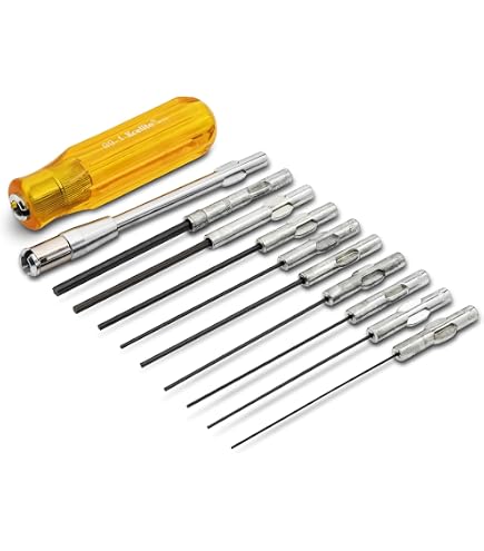 Amazon.com: Xcelite 99PS40 Allen Hex Screwdriver Set, 11-Piece