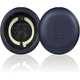 Replacement Ear Pads for Jabra Evolve2 65 (65MS 65UC USB)/Evolve2 40 (40UC 40MS USB)/Elite 45h On-Ear Wireless Headset, Headphones Ear Cushions, Headset Earpads, Ear Cups Cover. (Blue)