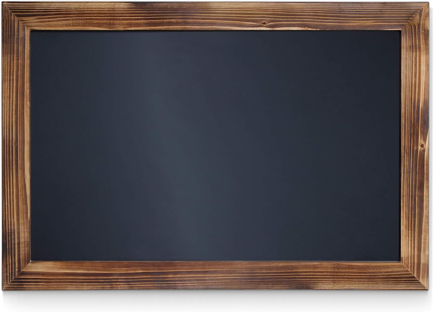 Rustic Whitewashed Magnetic Wall Chalkboard, Large Size 18" x 24", Framed Chalkboard - Decorative Magnet Board Great for Kitchen Decor, Weddings, Restaurant Menus and More! … (18" x 24")…: Office Products