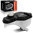 A-Premium Coolant Recovery Overflow Reservoir Tank with Sensor & Cap Compatible with Jaguar S-Type 00-08, Super V8 05-07, Vanden Plas 04-09, XF 09-10, XFR 2010, XJ8 04-09, Replace# XR818921