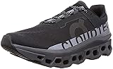 On Men's Cloudmonster Lumos Sneaker, Black, 10.5