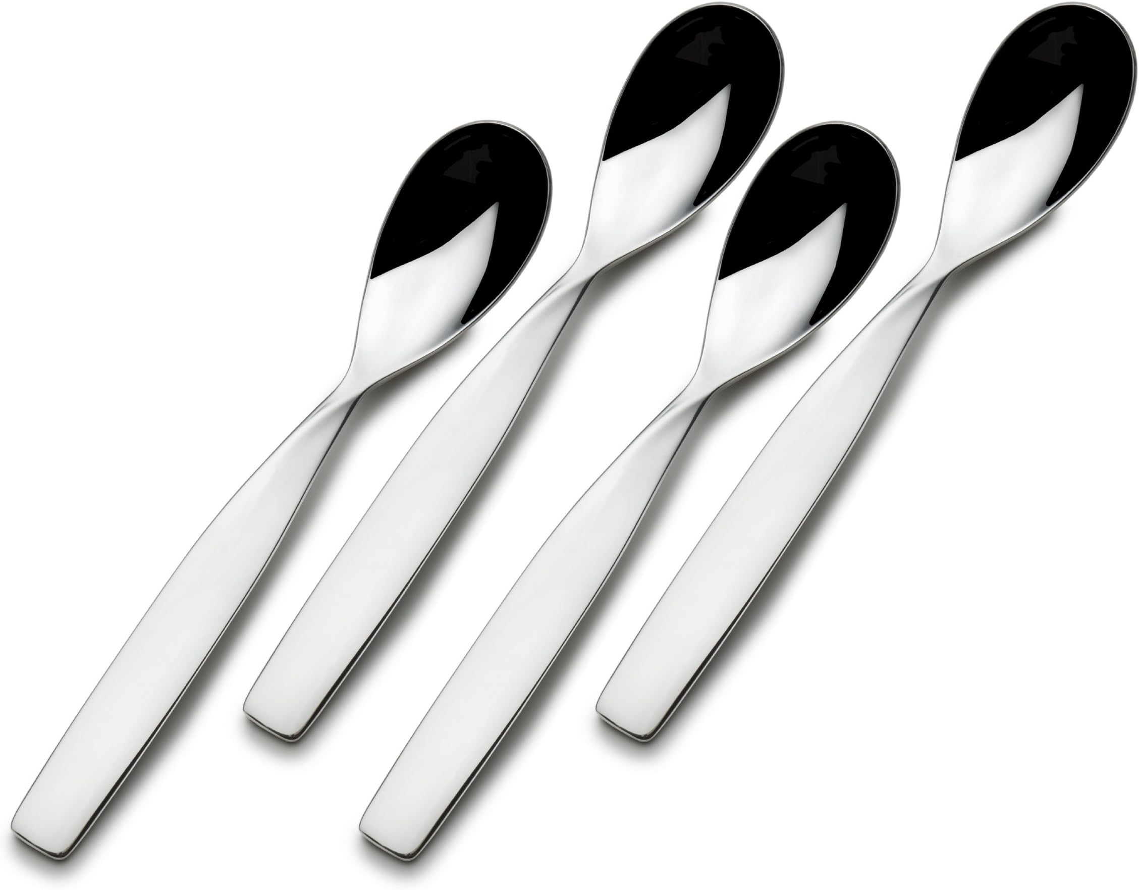 Sasaki Axis 18/0 Stainless Steel Demitasse Spoons