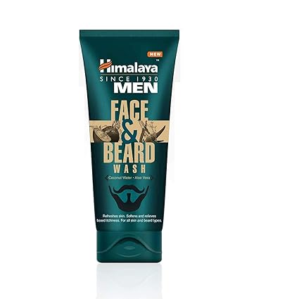 Himalaya Men Face and Beard Wash, 80ml