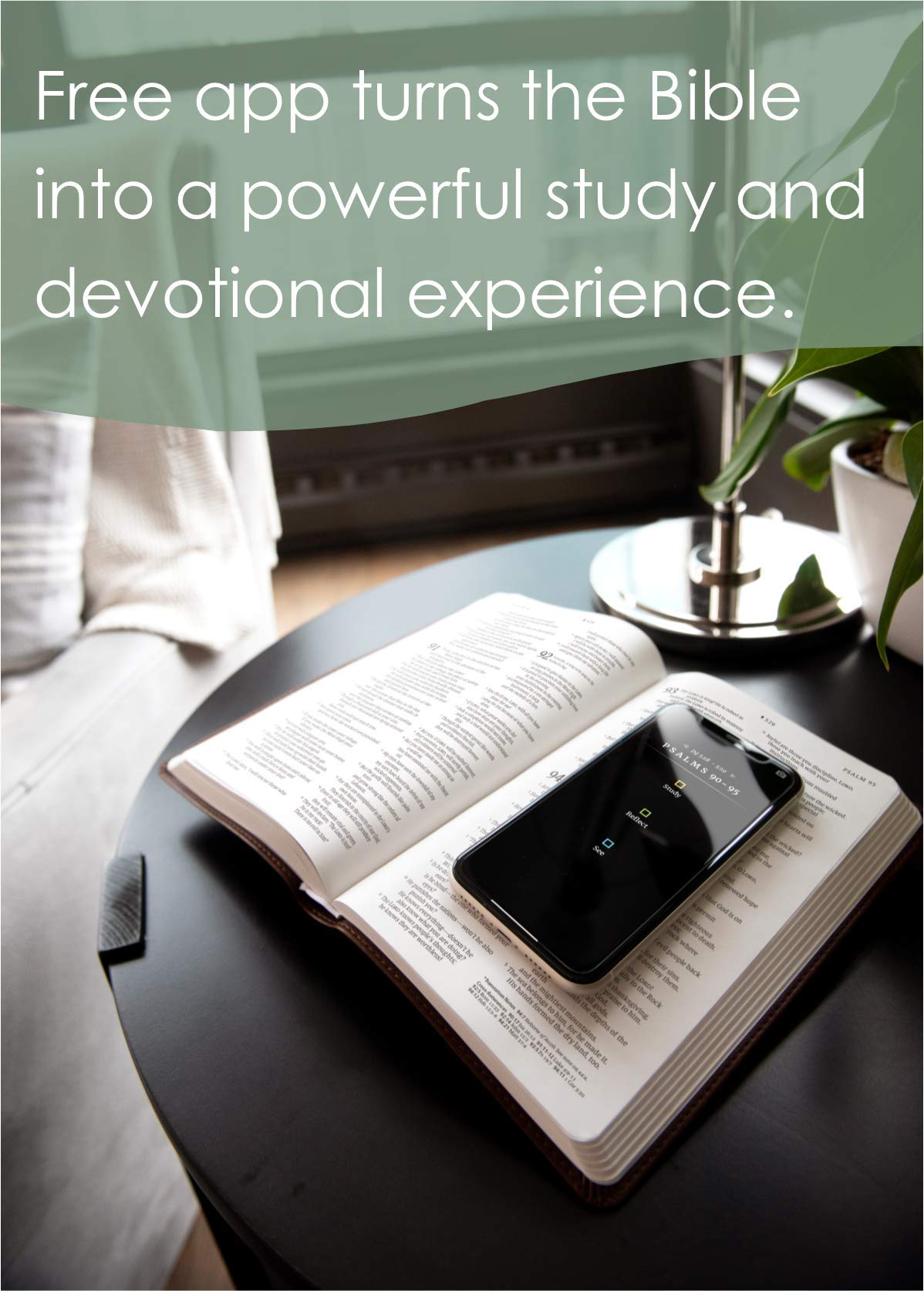 NLT Large Print Thinline Reference Bible, Filament Enabled (LeatherLike, Floral Leaf Teal, Red Letter): Includes Free Access to the Filament Bible App ... Notes, Devotionals, Worship Music, and Video