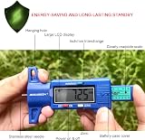 GODESON Blue Digital Tyre Tread Depth Gauge 0-25.4mm Large LCD UK view 3