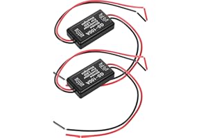 WINOMO 2pcs Flash Strobe Controller Car Flasher Module for Brake Light Tail Stop Light