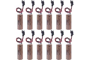 (12 Pcs/Set) CR8-LHC 3V Battery Replacements for TOTO TH559EDV410R Industrial Control Automatic Batteries 3V Battery Fuji FDK