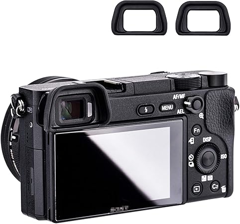 Amazon 2個入 Jjc Fda Ep10 アイカップ 接眼レンズ Sony A6100 A6300 A6600 Nex 6 Nex 7 カメラ 適用 ソニー Fda Ep10 アイピース 互換 アイピース アイカップ 通販