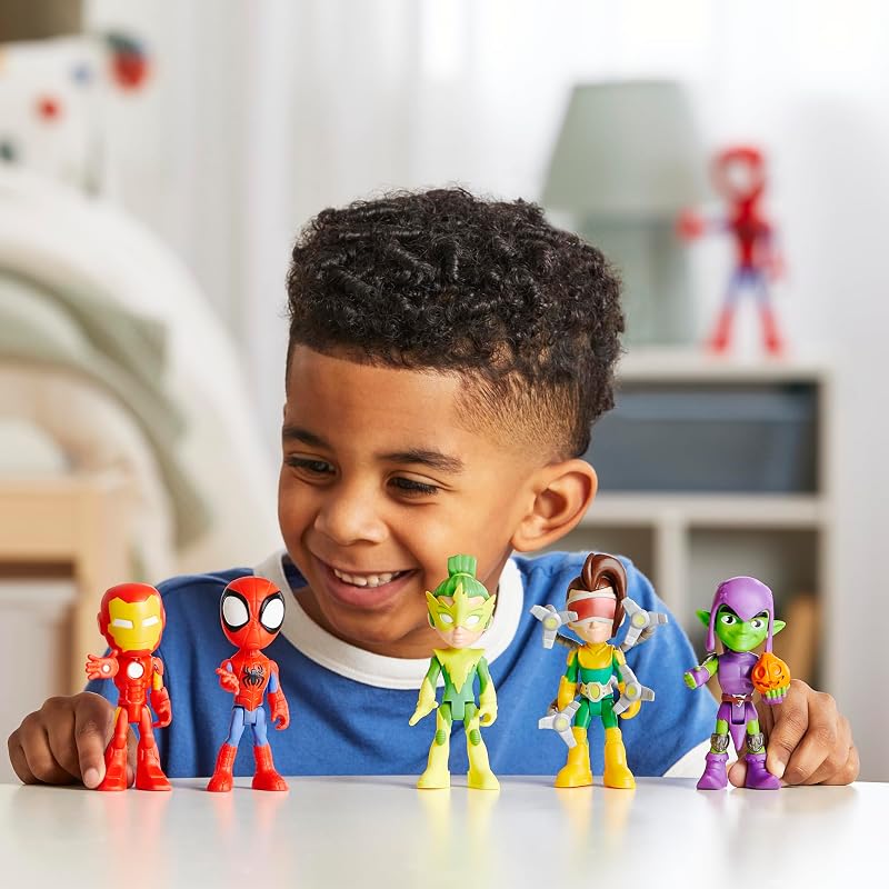 Spidey and His Amazing Friends Hasbro Marvel- Variété N Foes PK, F94865L1