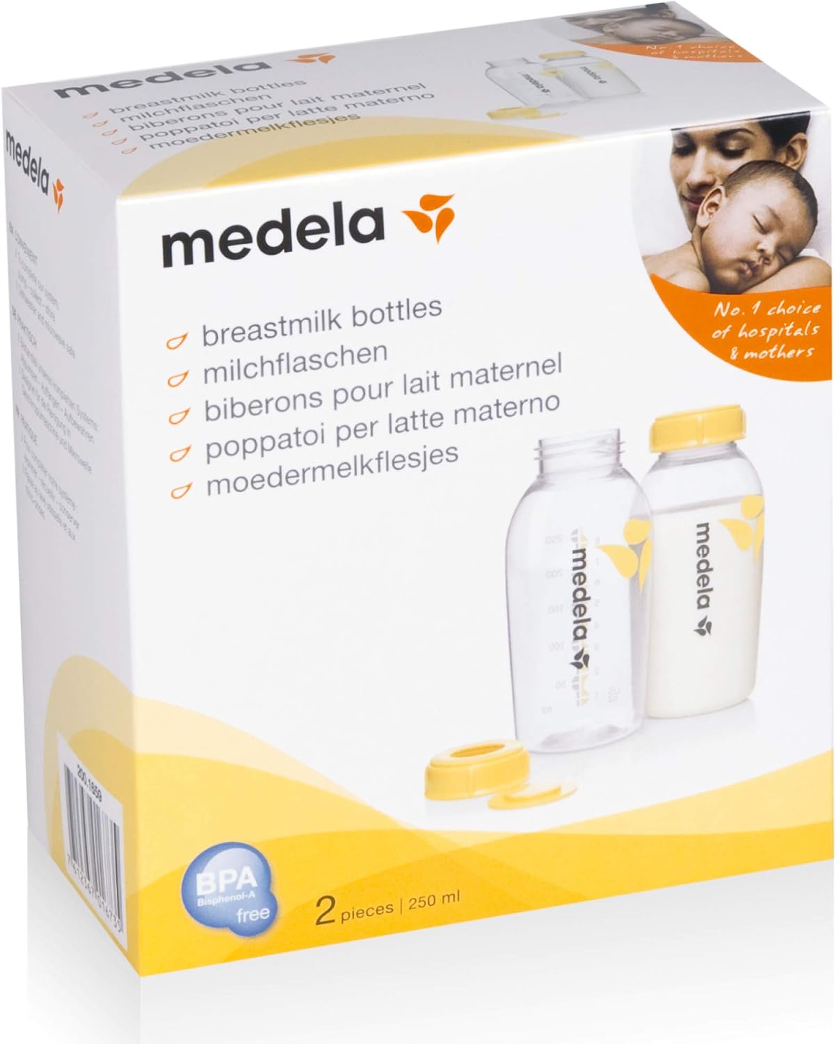Lot De 3 Medela Biberons Pour Lait Maternel 150 Ml Sans Bpa Pots De Conservation Du Lait Allaitement Ram Mount Co Uk