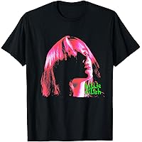 Amazon.com: Official Billie Eilish Red Photo Neon Black T