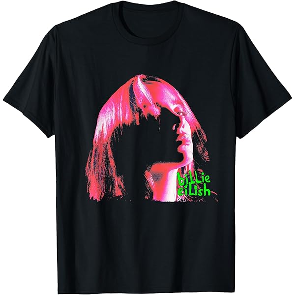 BILLIE EILISH ブラック Tシャツ サッカーT L 【正規新品】 Billie Eilish T Shirt Neon Logo Official Unisex Black Size S