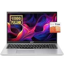 acer Aspire Slim Laptop, 15.6" Full HD
