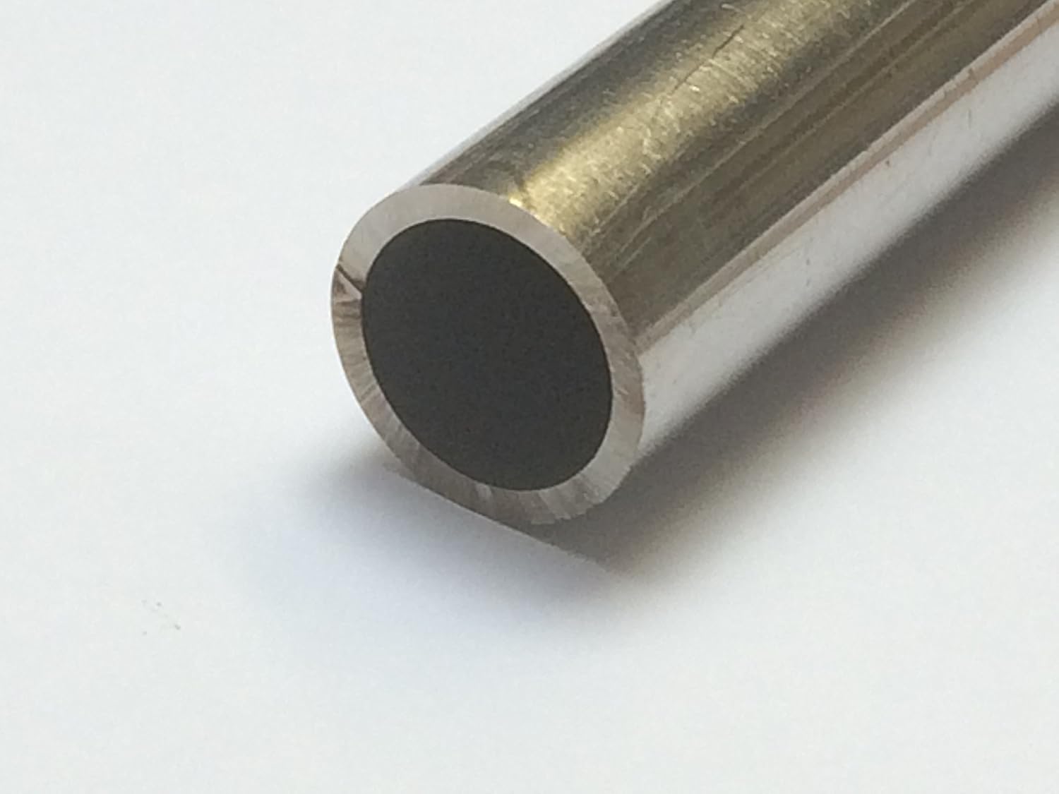 7/16" diameter x 0.048" wall x 400mm long 316 stainless steel seamless