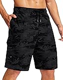 Men's Swim Trunks No Liner 9" Board Shorts Quick