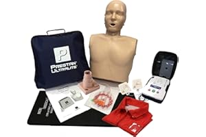 MCR Medical PRESTAN CPR Training Kit w Prestan Ultralite Manikin w Feedback, UltraTrainer, MCR Accessories