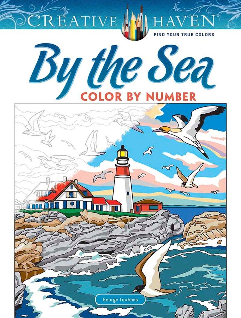 Amazon Coloring Books By Numbers Color By Numbers Mindfulness