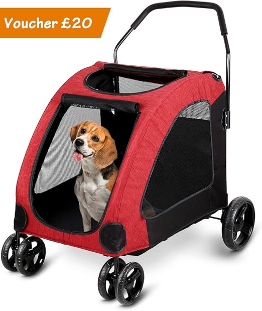 poussette de transport pour chien