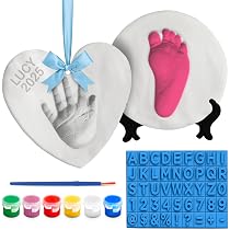 Amazon.com : Casting Keepsakes Luna Bean Baby Hand & Footprint Kit ...