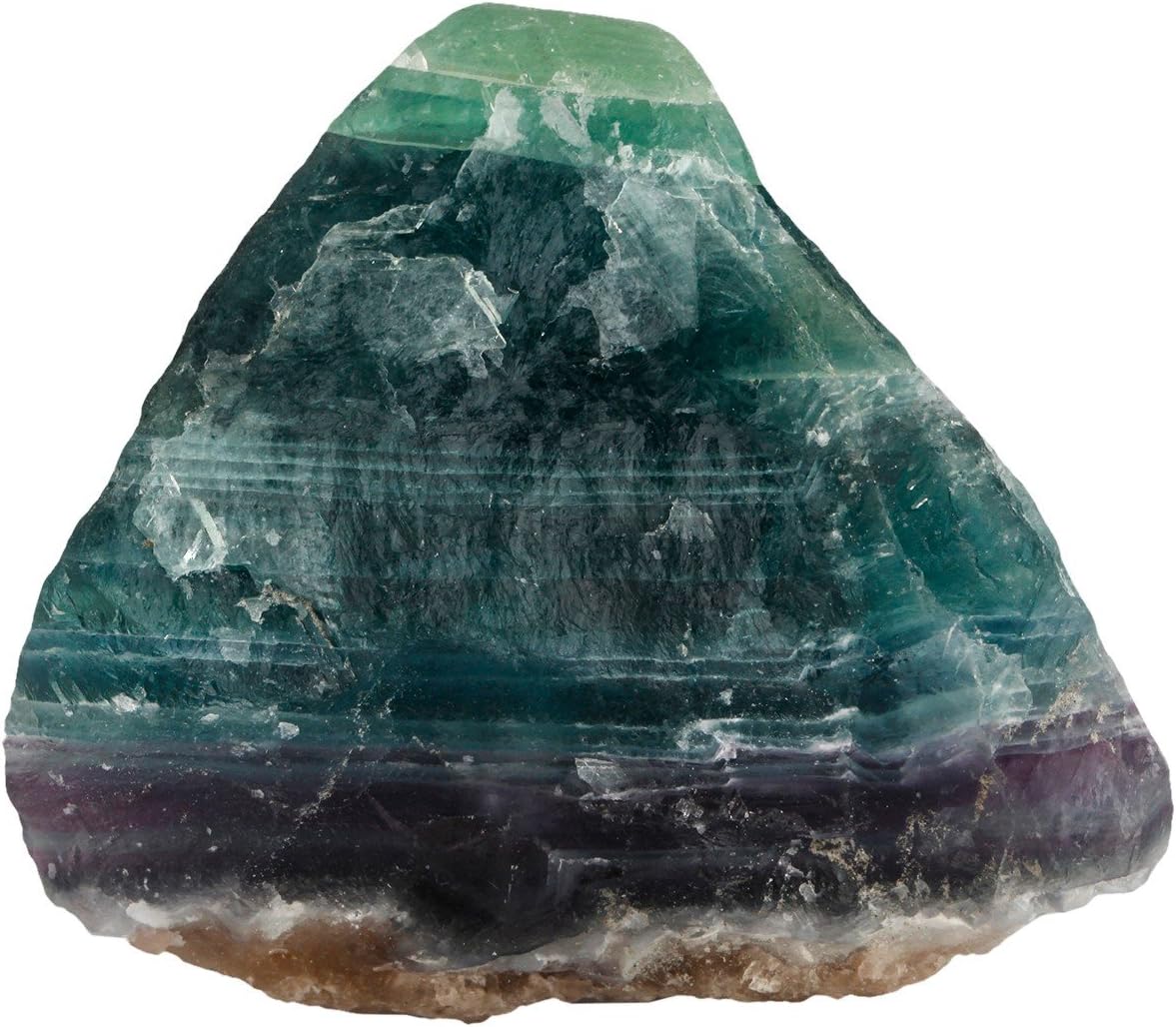 mookaitedecor Natural Fluorite Healing Crystal Rough Stone,Reiki Gemstone Specimen Figurine Home Decor(Approx 170-320g) - Image 3