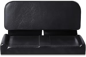 DaisyInner Double Seat for Go Kart Parts Adjustable Go Kart 2 Seater Saddle for Racing Balancing Vehicle, Black