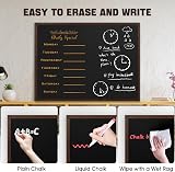 DOLLAR BOSS Magnetic Large Chalkboard 90x120cm Wall Mounted Blackboard view 4