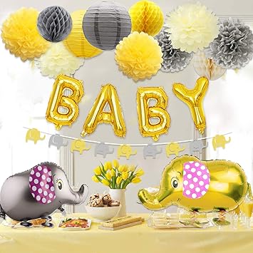 Baby Shower Decorations Neutral For Boy Or Girl Baby Shower