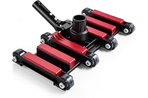 Sepetrel Commercial Grade Pool Vacuum Head with Wheels,14" Extra-Wide & Weighted Flexible Heavy-Duty Vac Cleaner for Effortless, Deep Cleaning