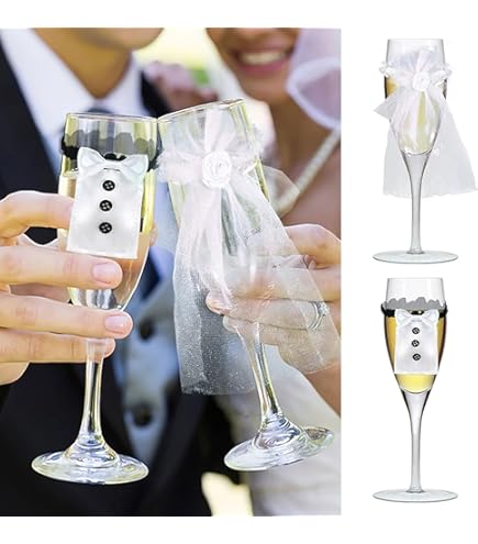Tarjeta De Aniversario Para Parejas – Flautas De Champán Y Verso 'Equipo Perfecto', Incluye Sobre (UK)
