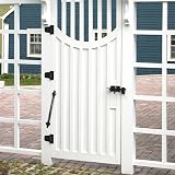 QWORK 14 Inch Heavy Duty Self Closing Gate Spring Carbon Steel Garden Fence view 2
