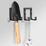 HAOCHEN 4 Pcs Heavy Duty Garage Hooks Wall Mounted Tool Hanger view 4