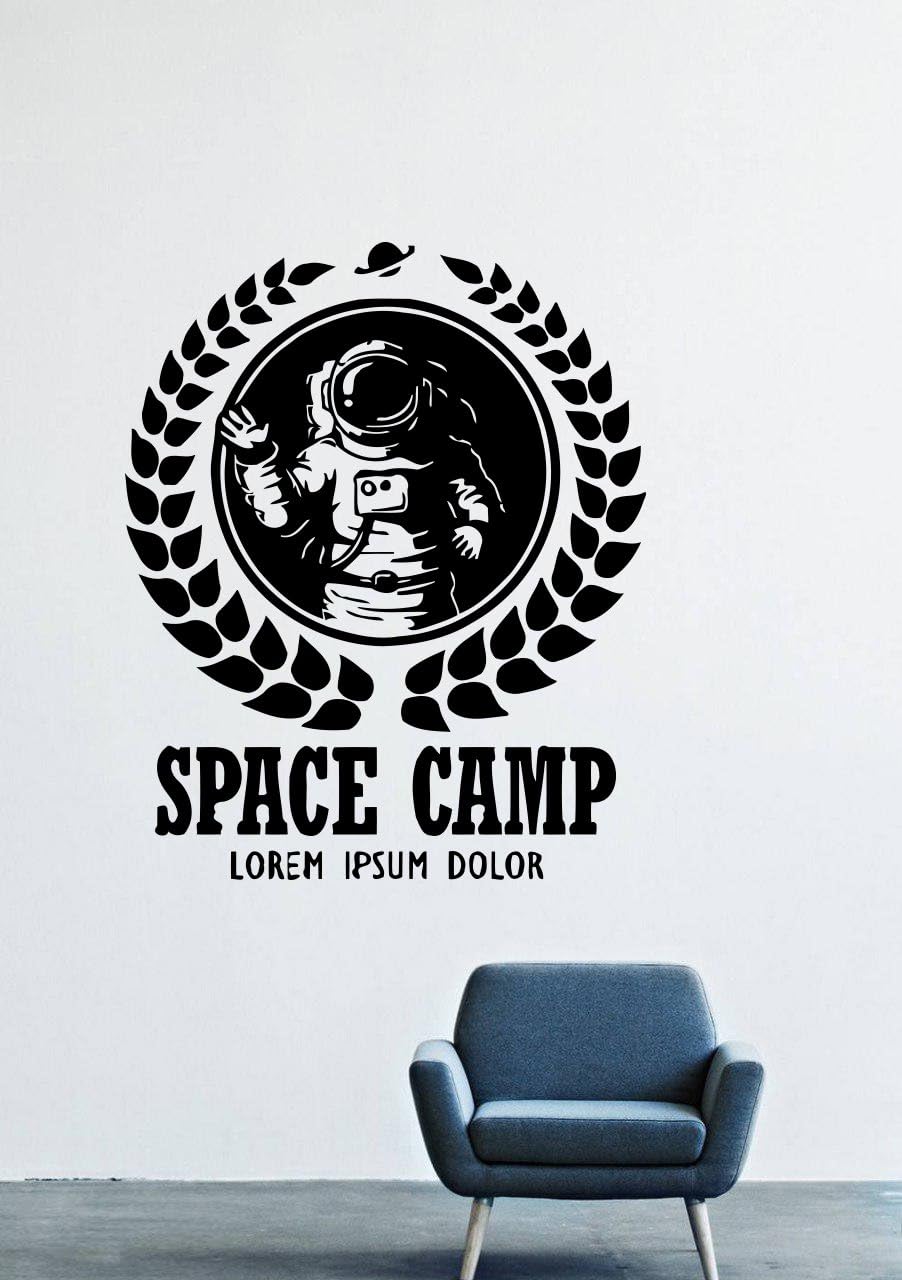 Space Wall Decals Decor Vinyl Stickers LM3310 Home & Kitchen