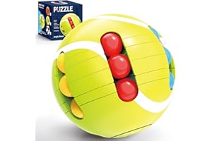 Puzzle Sport Ball Toys - 3D Brain Teasers and Puzzle Games for Kids and Adults, Travel Games for Ages 3+, Intelligence 6.3cm 