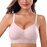 As Fairy Womens Wireless Bra Push Up Bra for Women Seamless No Underwire Bras Regular & Plus Size