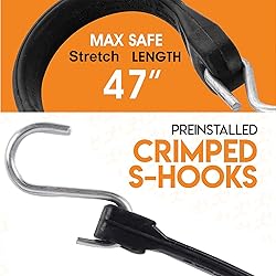 XSTRAP STANDARD 20 Pack 31'' Adjustable Rubber Tarp