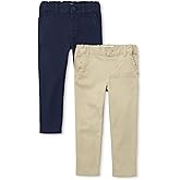The Children's Place Baby Girls' and Toddler Skinny Chino Pants