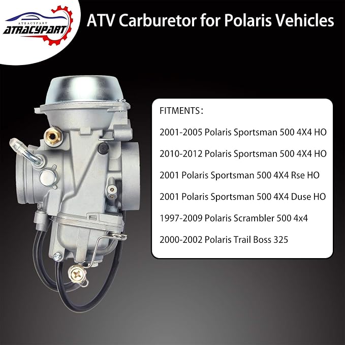 Auto Parts Accessories Atv Side By Side Utv Parts Accessories Carburetor For Polaris Sportsman 500 4x4 Ho 01 05 Carb Trail Boss 330 03 11